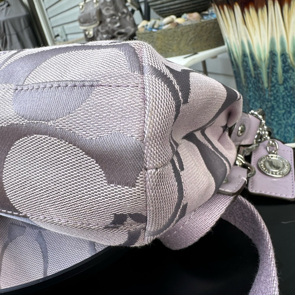 Coach Lavender Mini Shoulder Bag - Picture 9 of 11